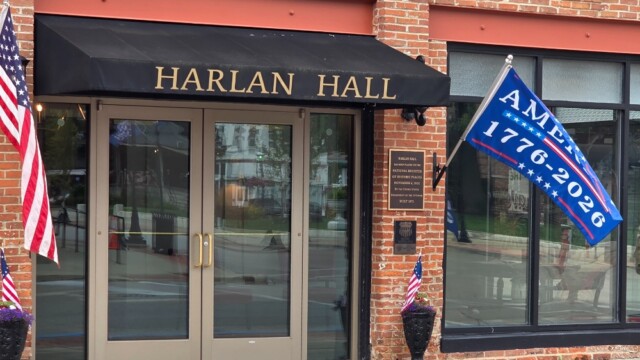 Harlan Hall Entrance